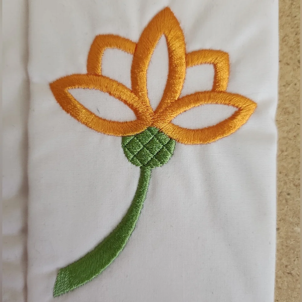 Hand Crafted embroidery flowers